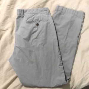 J Crew light grey work pants